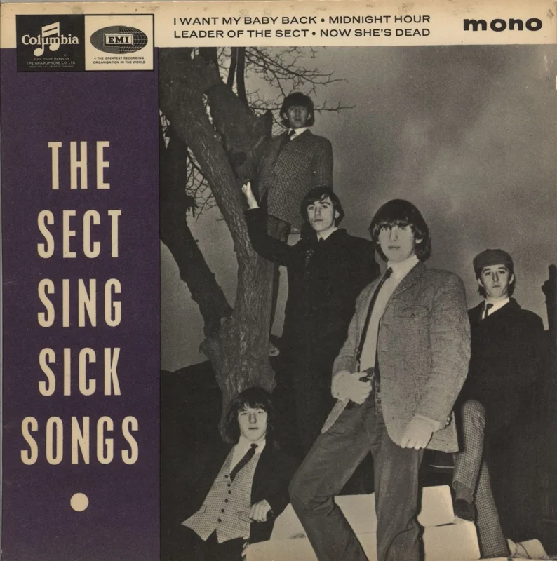 Downliners Sect The Sect Sing Sick Songs UK 7" vinyl