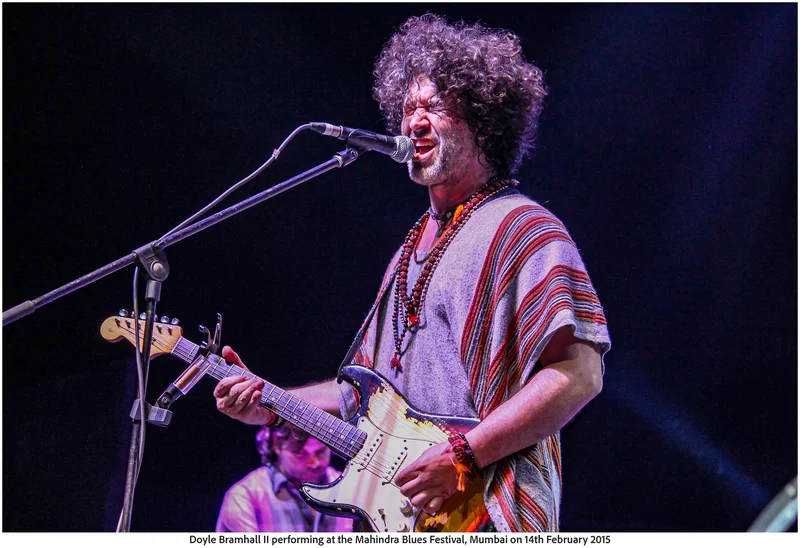 Doyle Bramhall II performing at the Mahindra Blues Festival, Mumbai on 14th February 2015 (Photo Frame)