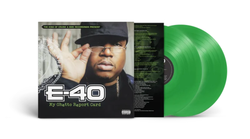 E-40 My Ghetto Report Card (Limited Edition, Green Vinyl) [Explicit Content] (2 Lp's)