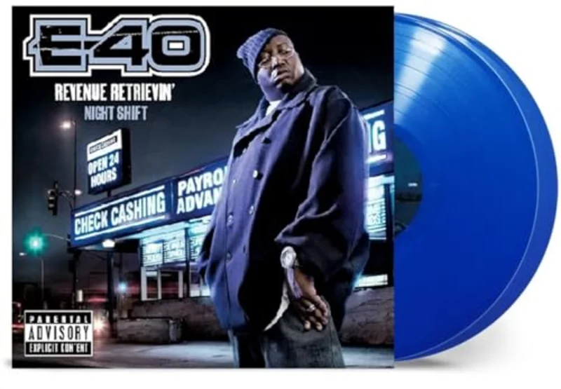 E-40 Revenue Retrievin': Night Shift [Midnight Blue 2 LP]