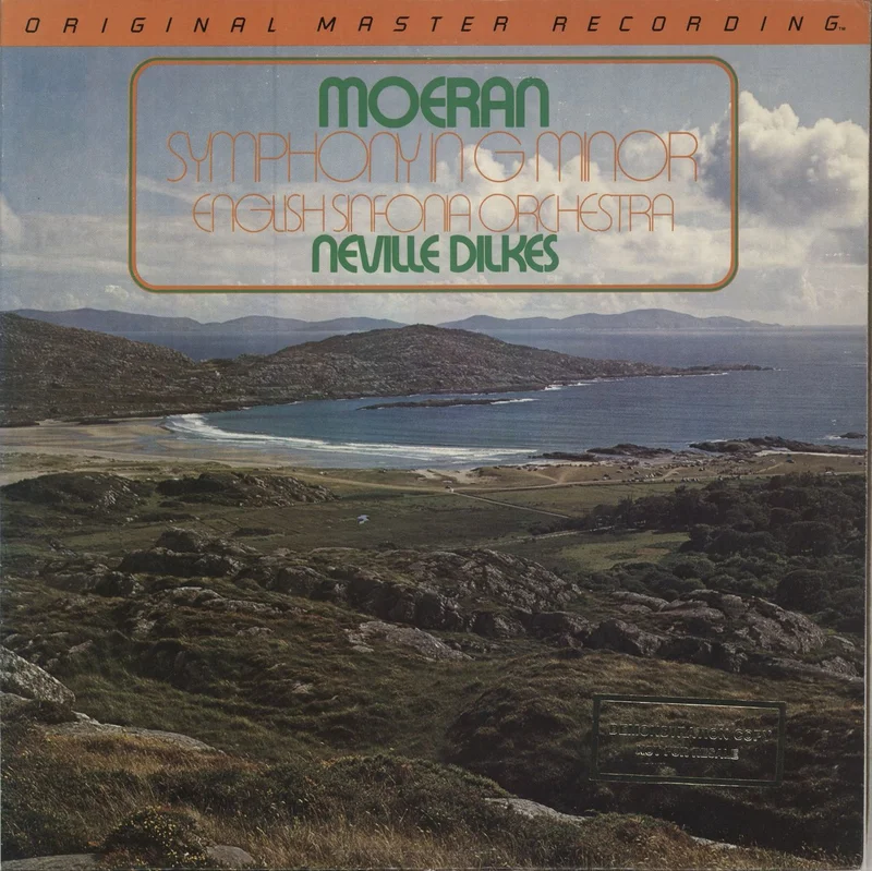 E. J. Moeran Symphony In G Minor - 180gm - Demo Stamped UK Vinyl LP