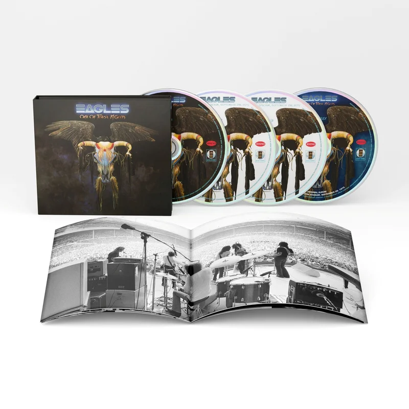 Eagles One Of These Nights - Deluxe Edition 3-CD + Blu-Ray Audio Dolby Atmos - Sealed UK 3-CD set