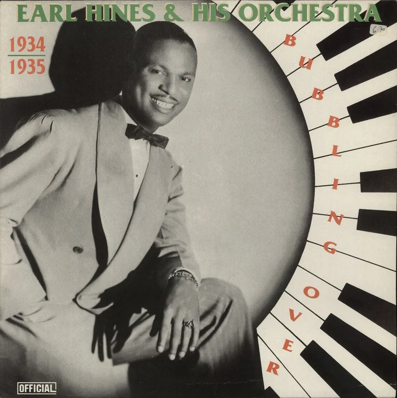 Earl Hines Bubbling Over (1934-1935) Danish Vinyl LP