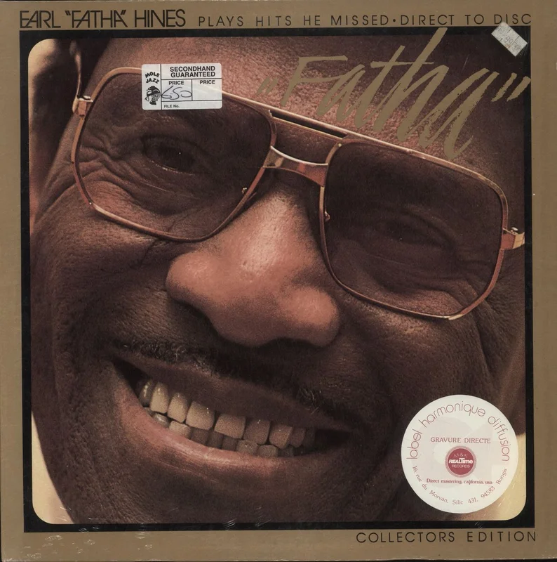 Earl Hines Plays Hits He Missed - Direct To Disc US Vinyl LP