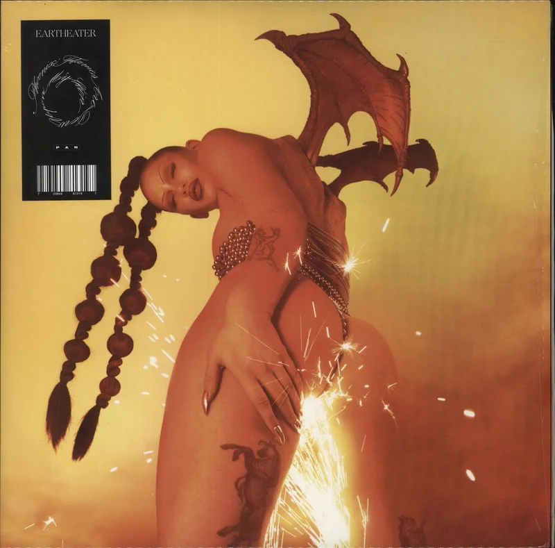 Eartheater Phoenix: Flames Are Dew Upon My Skin - Transparent Orange Vinyl UK Vinyl LP