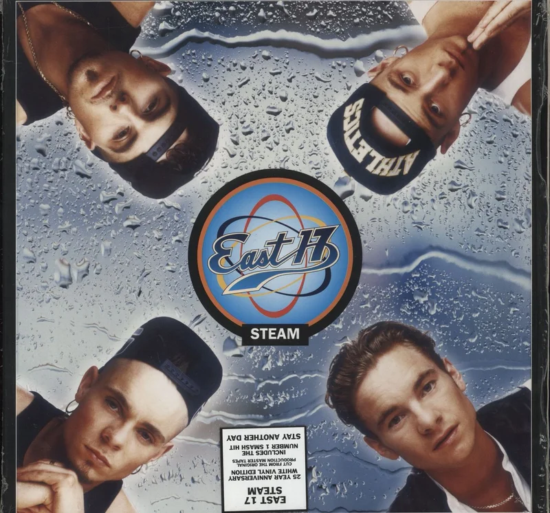 East 17 Steam: 25th Anniversary - White Vinyl UK Vinyl LP