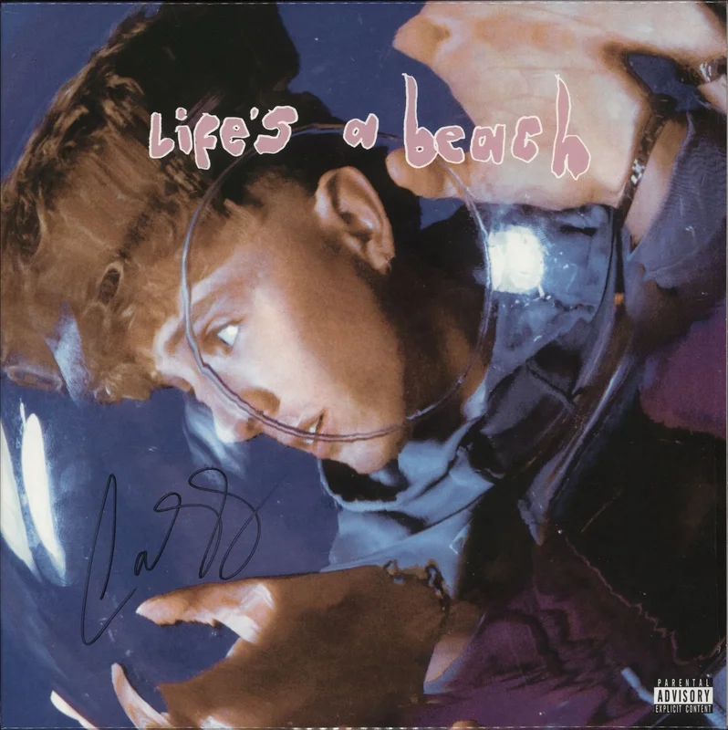 Easy Life Life's A Beach - Cass Transparent Vinyl - Autographed UK Vinyl LP