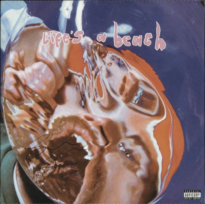 Easy Life Life's A Beach - Sam Pink - Autographed UK Vinyl LP