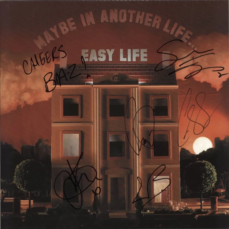 Easy Life Maybe In Another Life: Sunset Edition - 180gm Yellow Vinyl - Autographed UK Vinyl LP