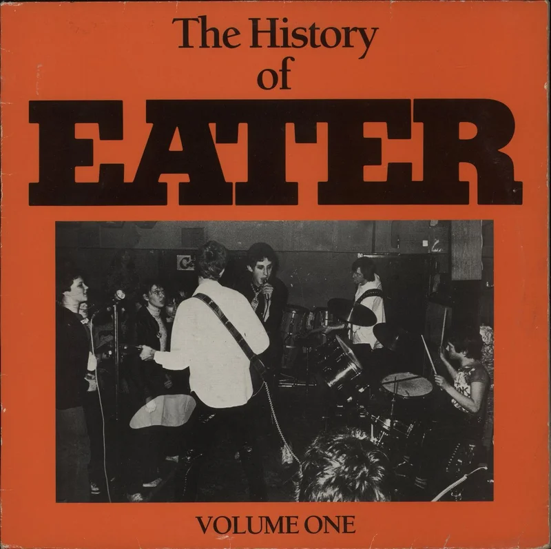 Eater The History Of Eater Volume One - Blue Vinyl UK Vinyl LP