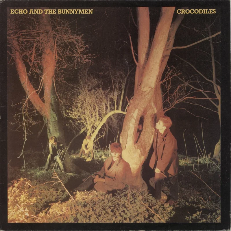 Echo & The Bunnymen Crocodiles - 1st - VG UK Vinyl LP