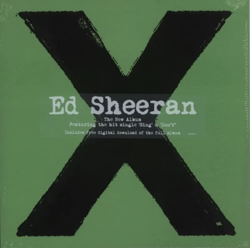 Ed Sheeran X - Sealed UK 2-LP vinyl set