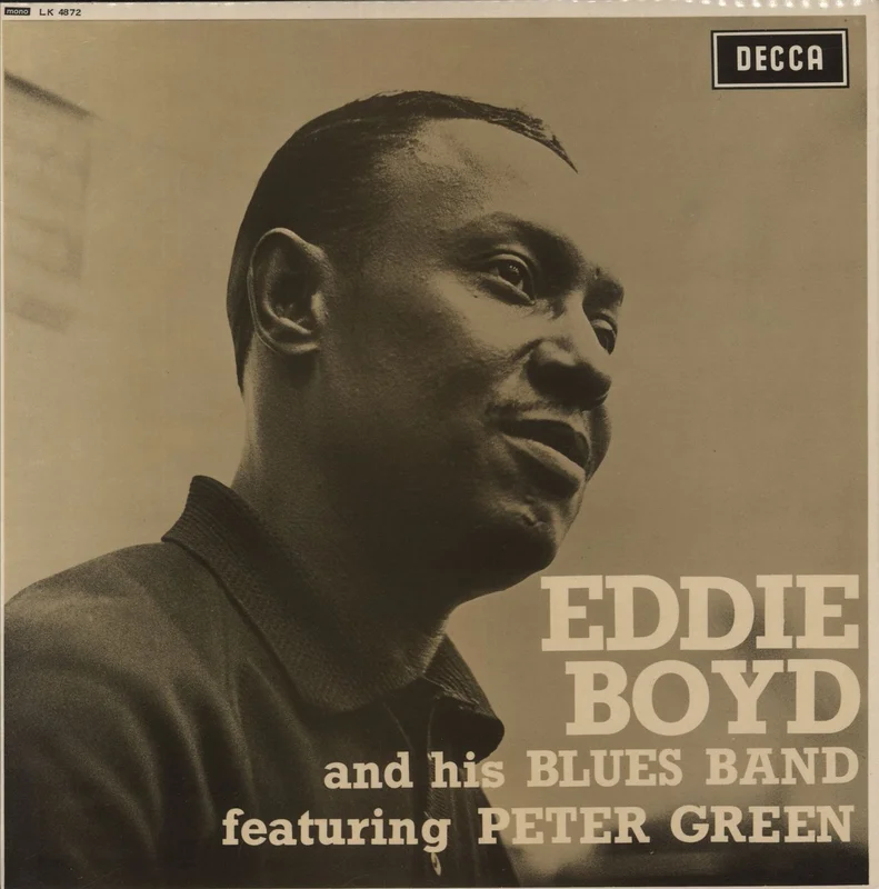 Eddie Boyd Eddie Boyd And His Blues Band Featuring Peter Green UK Vinyl LP