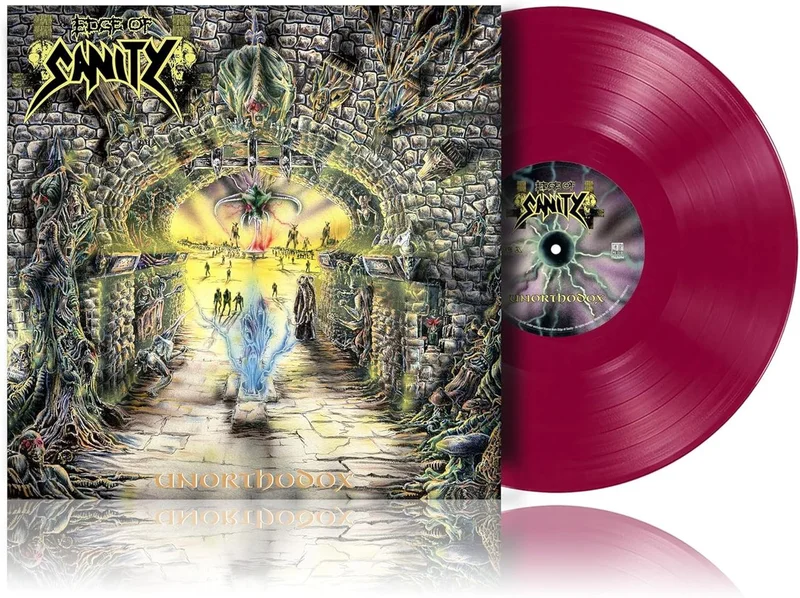 Edge Of Sanity Unorthodox - 180 Gram Transparent Magenta Vinyl - Sealed UK Vinyl LP