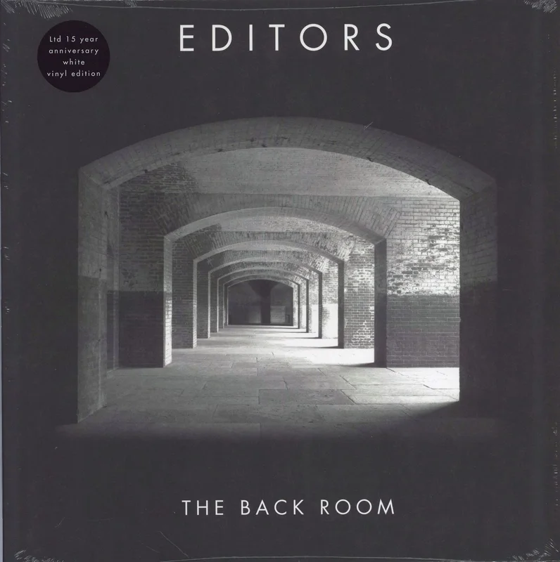 Editors The Back Room - 15th Anniversary - White Vinyl UK Vinyl LP