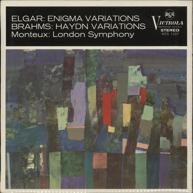 Edward Elgar Elgar: Enigma Variations / Variations On A Theme By Haydn UK Vinyl LP