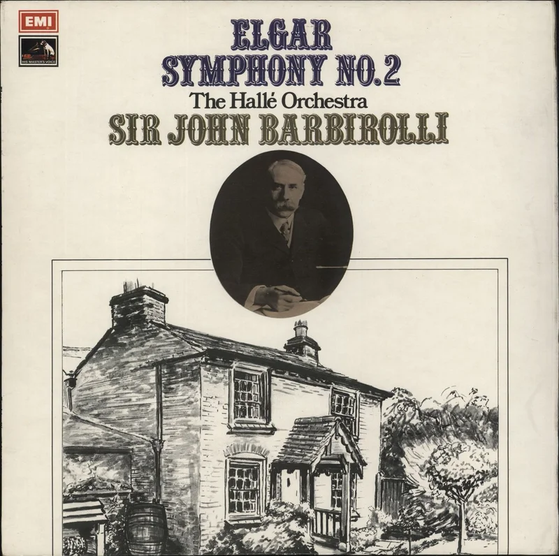 Edward Elgar Symphony No. 2 UK Vinyl LP