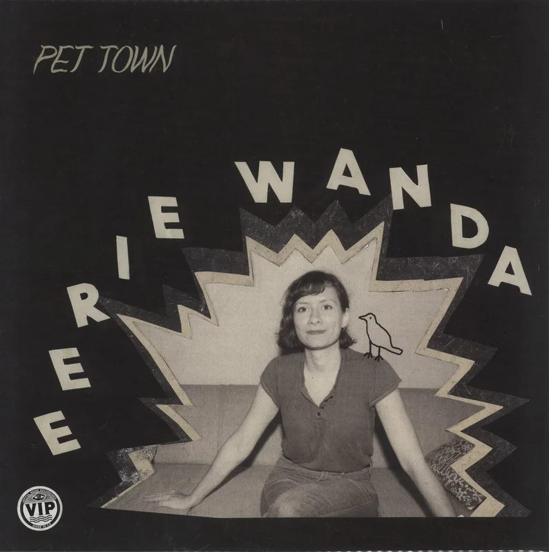 Eerie Wanda Pet Town - Tri-colour Vinyl - Autographed Print US Vinyl LP