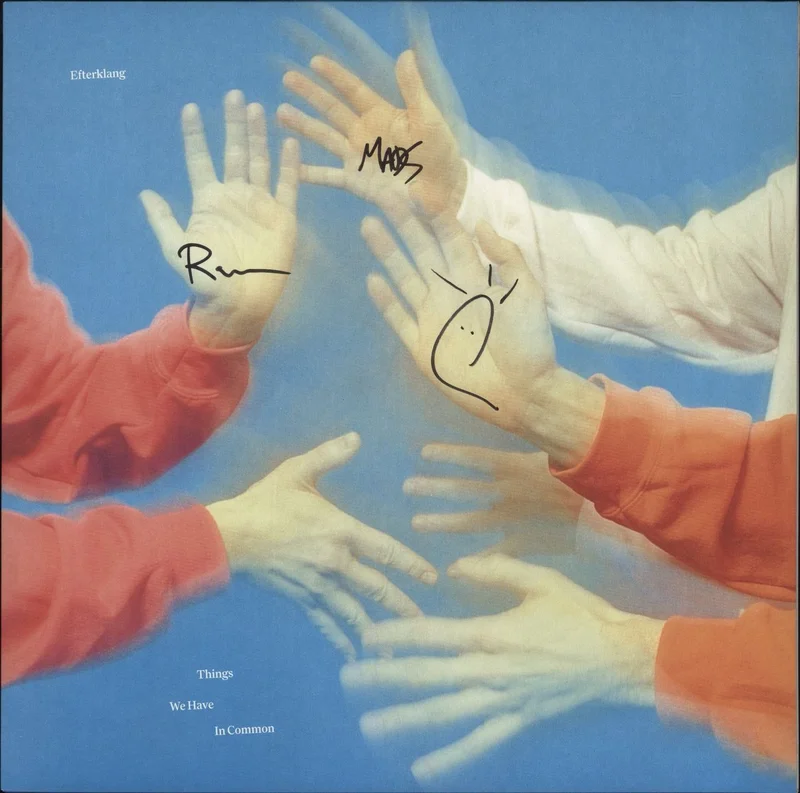 Efterklang Things We Have In Common - Sky Blue Vinyl - Autographed UK Vinyl LP
