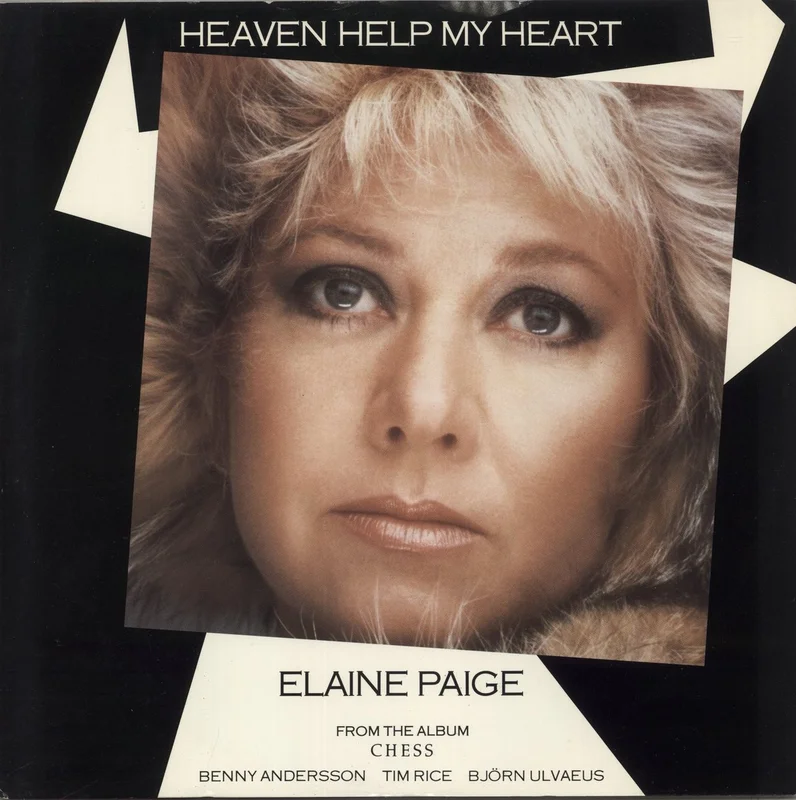 Elaine Paige Heaven Help My Heart UK 12" vinyl