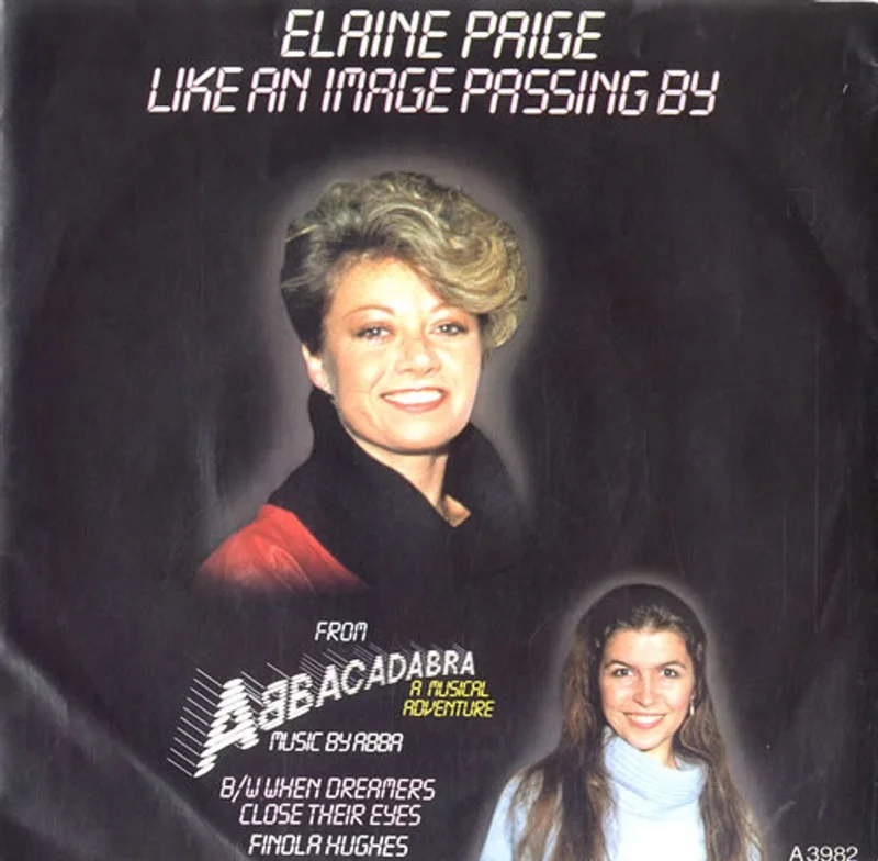 Elaine Paige Like An Image Passing By UK 7" vinyl