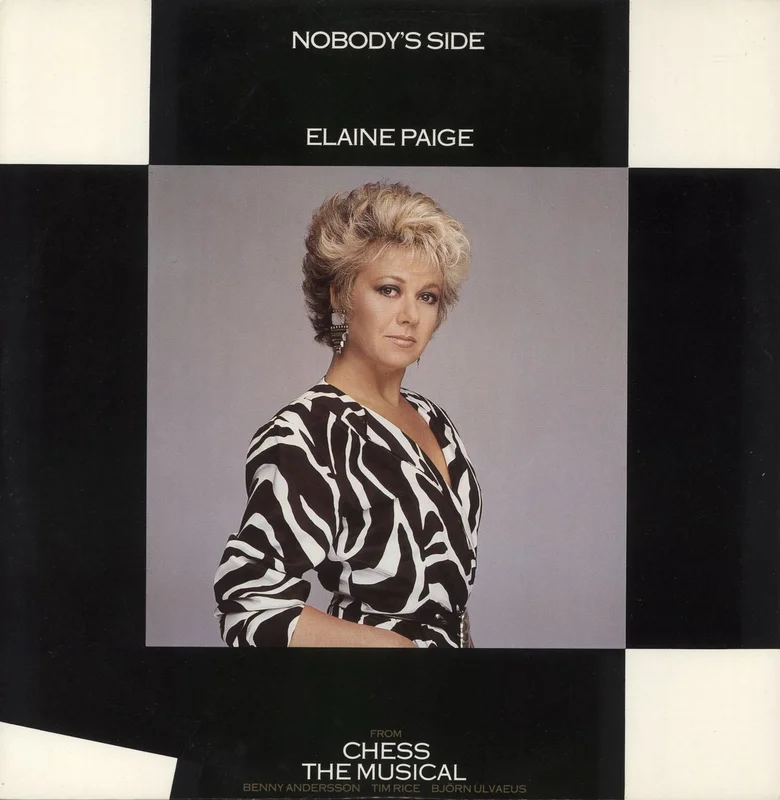 Elaine Paige Nobody's Side UK 12" vinyl