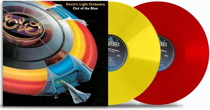 Electric Light Orchestra Out Of The Blue - Yellow & Red Vinyl Edition - Sealed UK 2-LP vinyl set