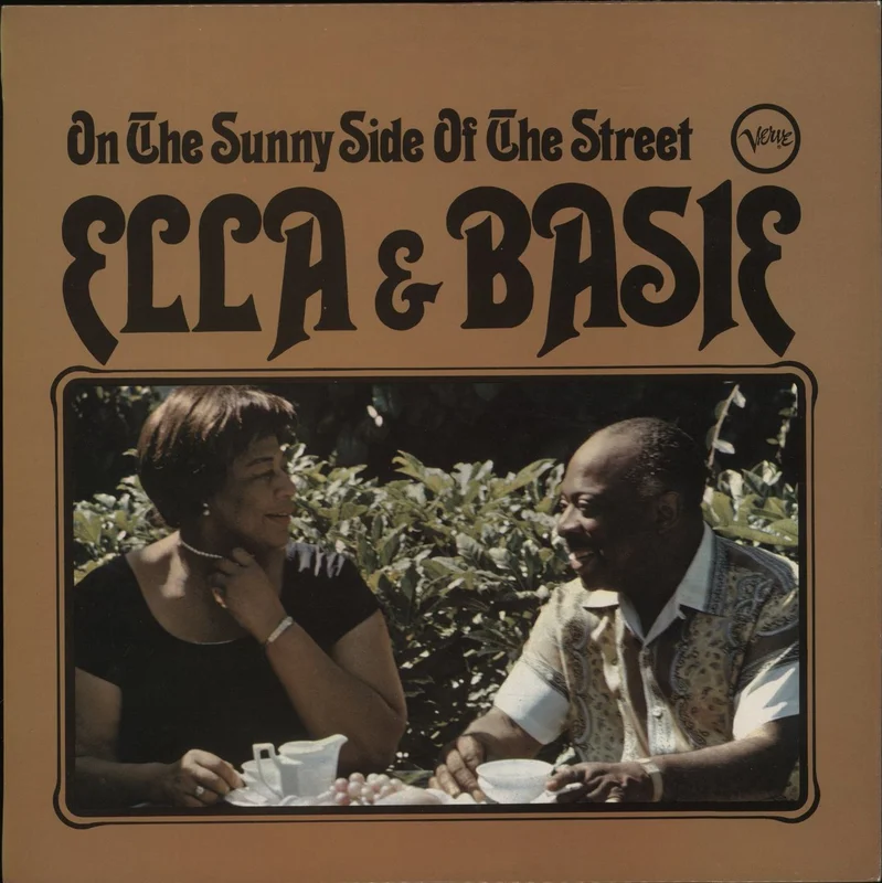 Ella Fitzgerald & Count Basie On The Sunny Side Of The Street UK Vinyl LP