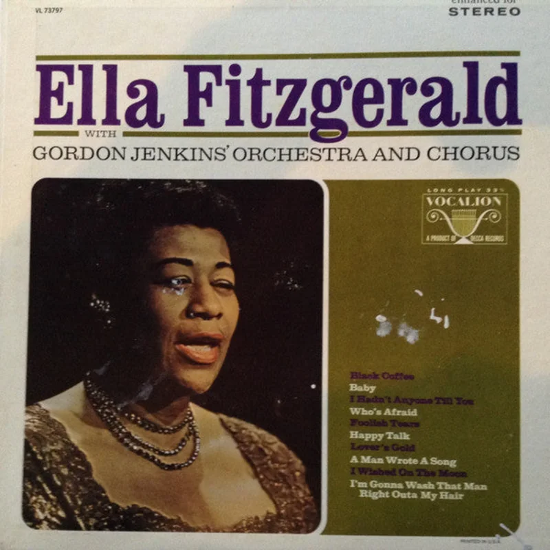 Ella Fitzgerald, Gordon Jenkins and his Orchestra and Chorus - Ella Fitzgerald With Gordon Jenkins' Orchestra And Chorus
