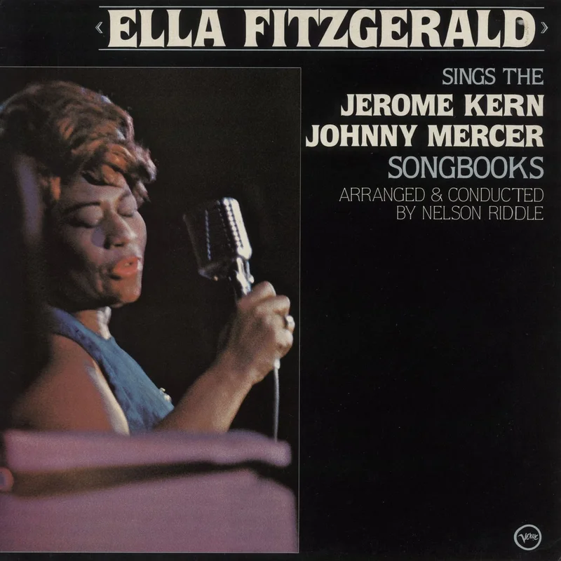 Ella Fitzgerald Sings The Jerome Kern/ Johnny Mercer Songbooks UK 2-LP vinyl set