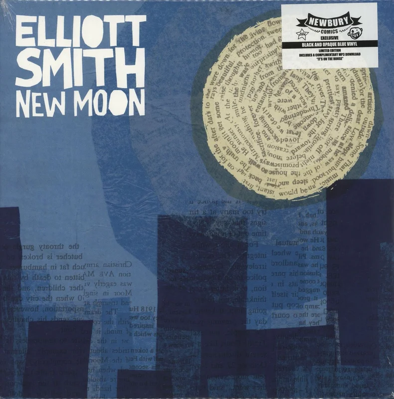 Elliott Smith New Moon - Black & Blue Vinyl US 2-LP vinyl set