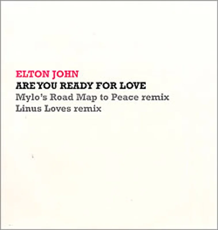 Elton John Are You Ready For Love - Mylo & Linus Loves UK Promo 12" vinyl