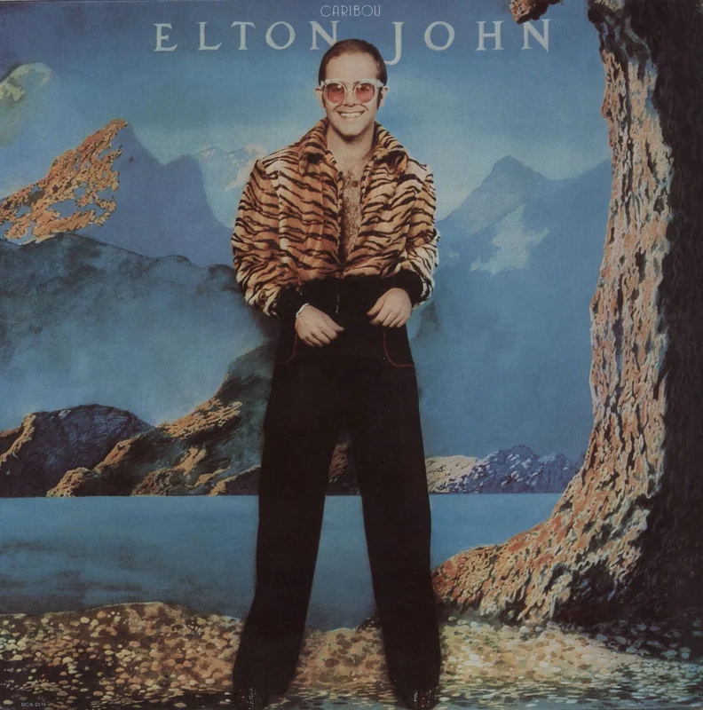 Elton John Caribou US Vinyl LP