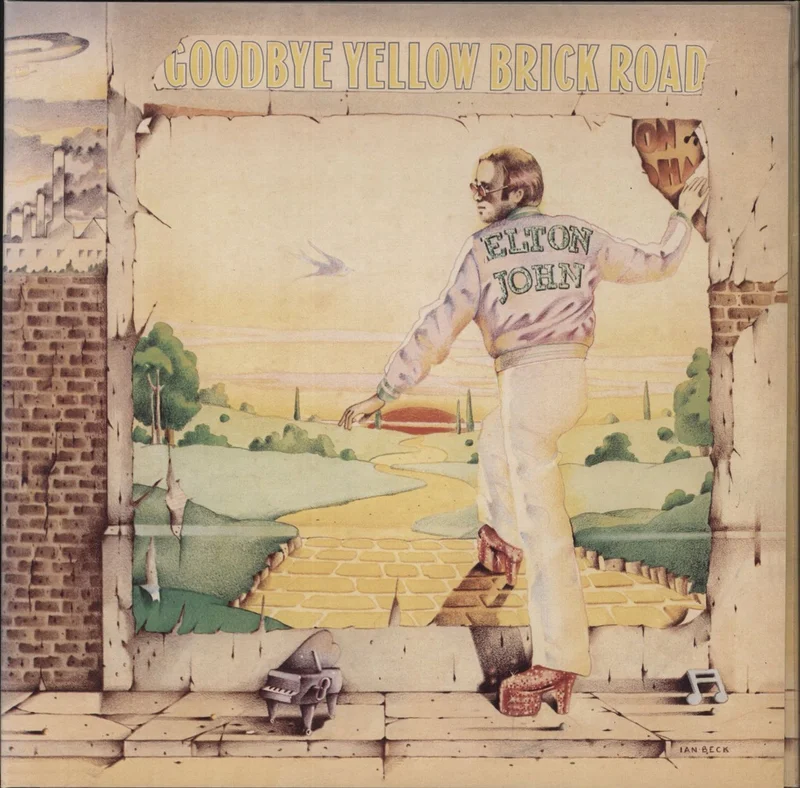 Elton John Goodbye Yellow Brick Road Japanese CD album
