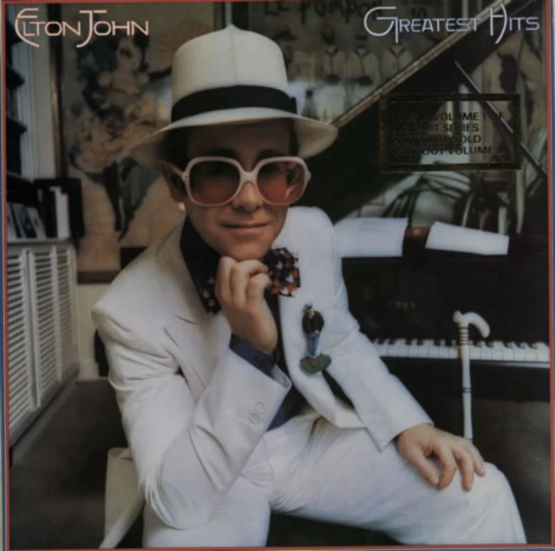 Elton John Greatest Hits Volumes I & II UK 2-LP vinyl set