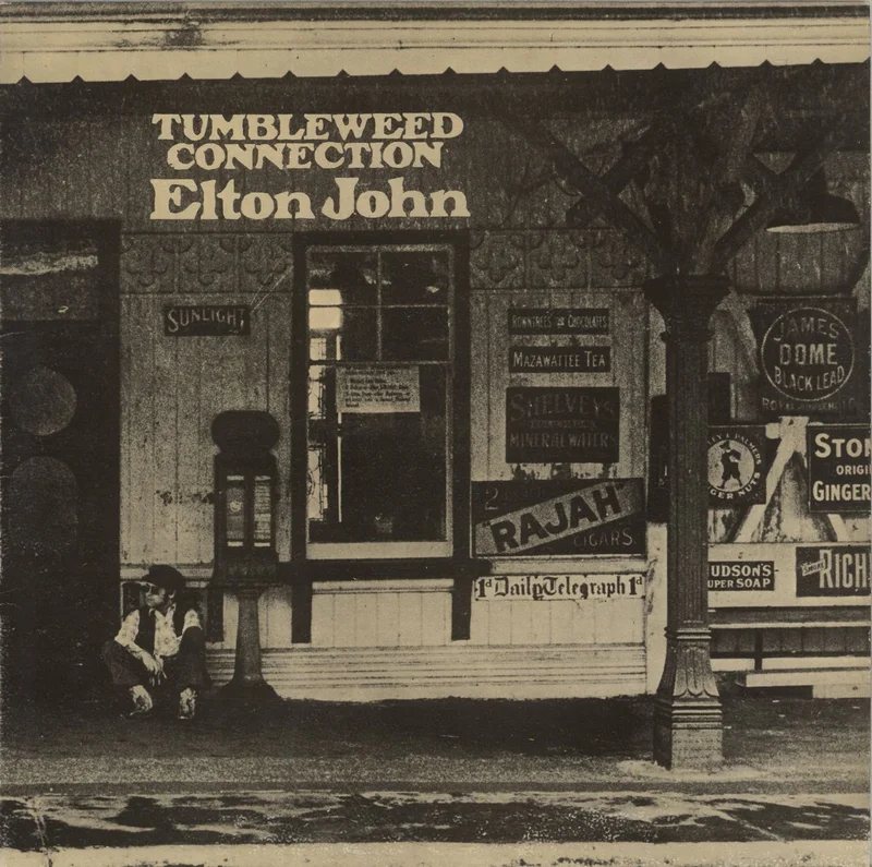 Elton John Tumbleweed Connection - Red Flecked Vinyl - EX UK Vinyl LP
