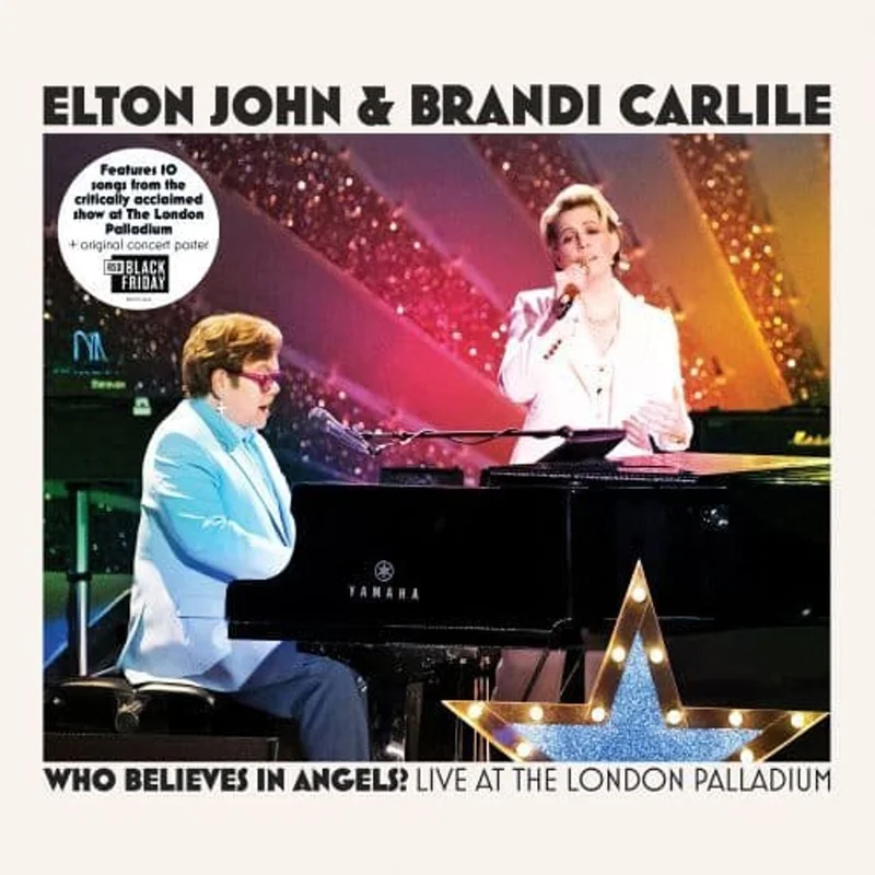 Elton John Who Believes In Angels? Live at the London Palladium - RSD Black Friday 2025 - 180 Gram Black Vinyl UK Vinyl LP