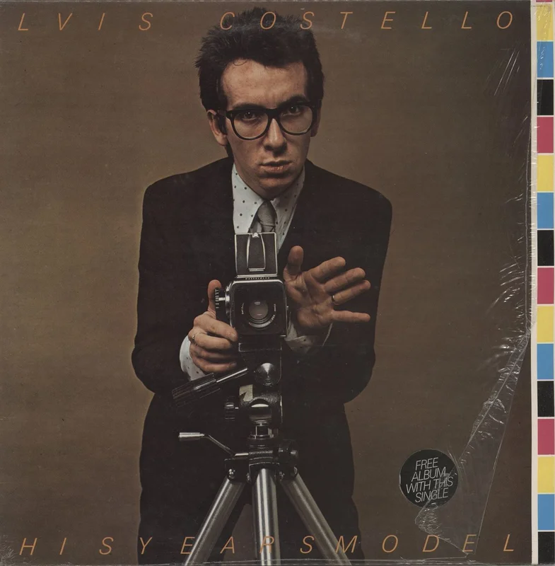 Elvis Costello This Years Model - 1st + stickered + Open Shrink UK Vinyl LP