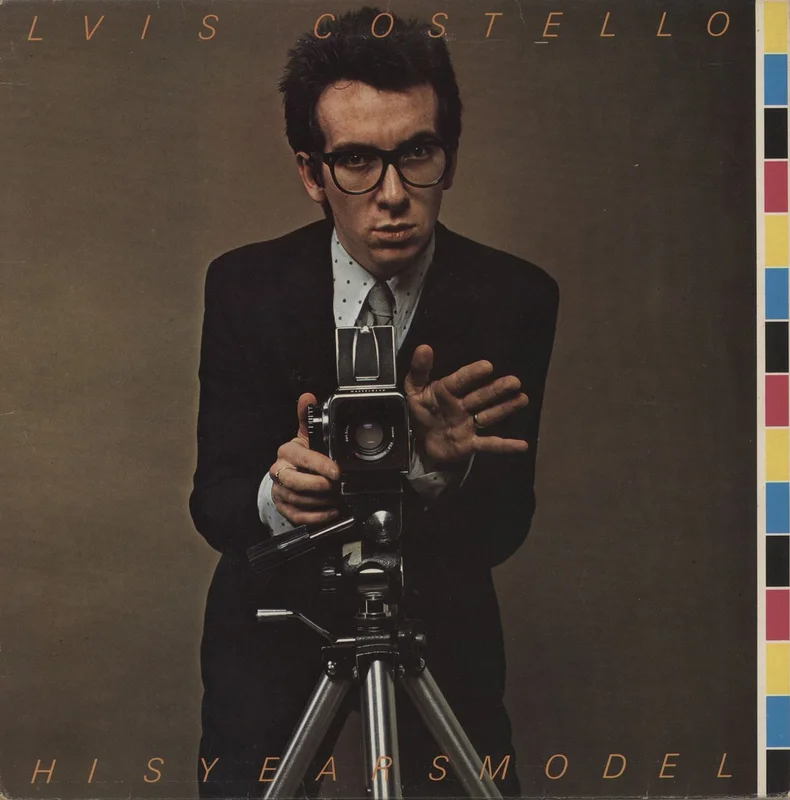 Elvis Costello This Years Model + Bonus 7" - 'Special Pressing' etching UK Vinyl LP
