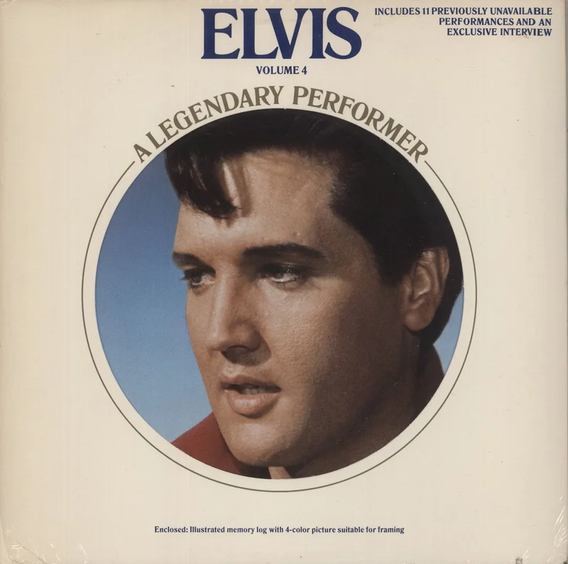 Elvis Presley A Legendary Performer Volume 4 US Vinyl LP