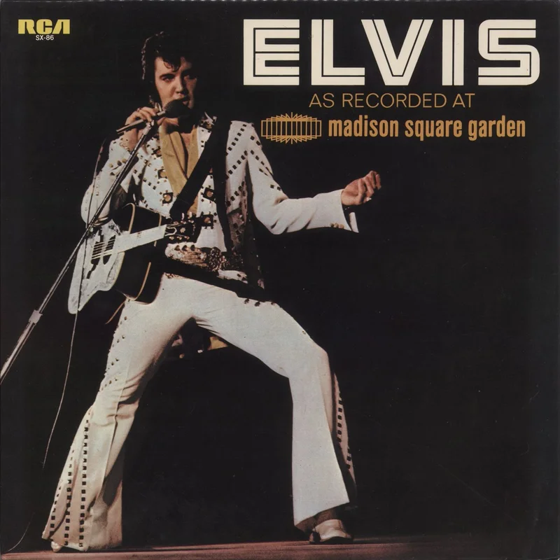 Elvis Presley As Recorded At Madison Square Garden Japanese Vinyl LP