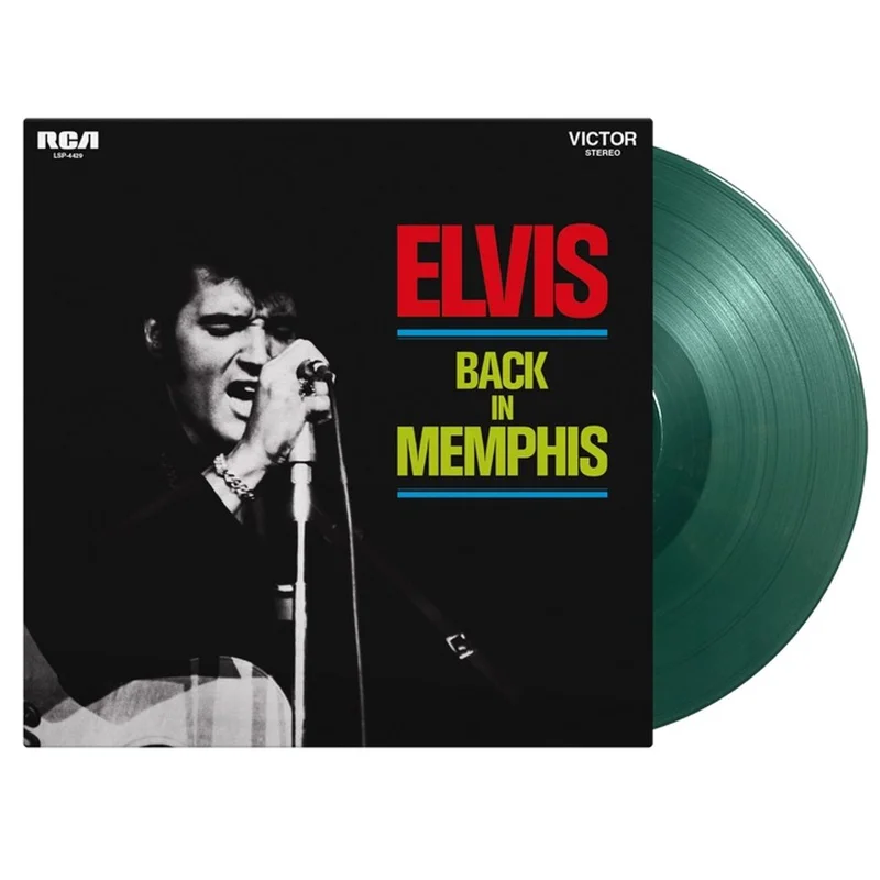 Elvis Presley Back In Memphis - 180 Gram Green Vinyl - Numbered Edition UK Vinyl LP