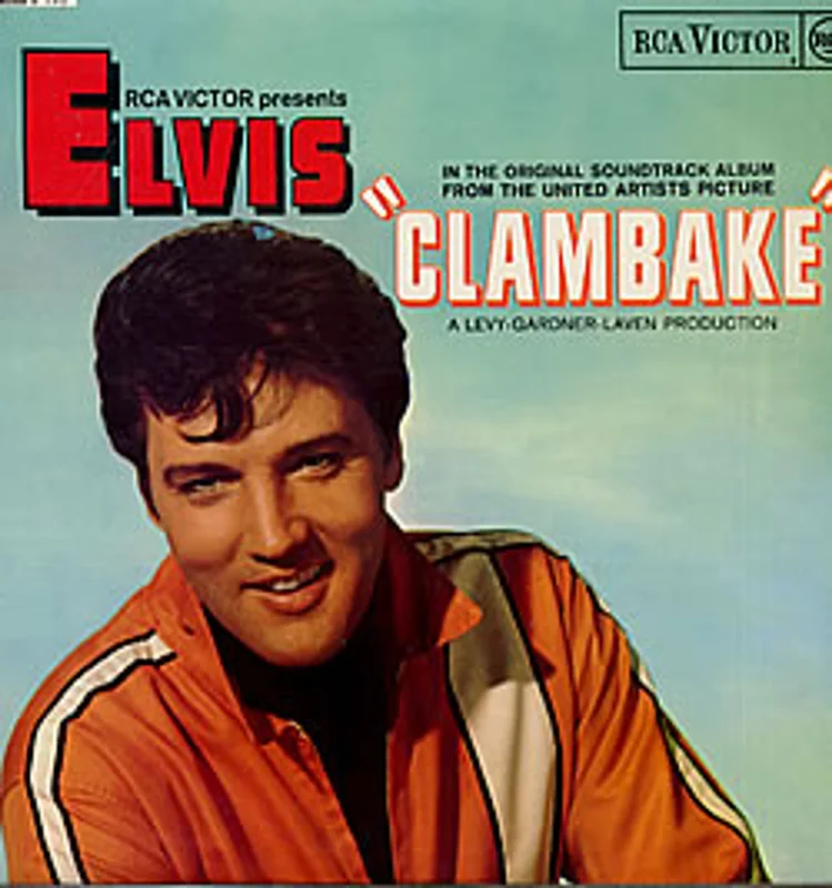 Elvis Presley Clambake - Red Spot UK Vinyl LP