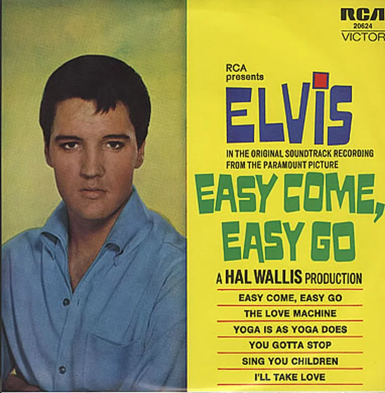 Elvis Presley Easy Come, Easy Go EP Australian 7" vinyl