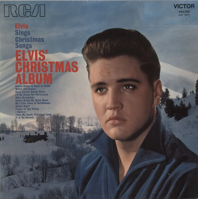 Elvis Presley Elvis' Christmas Album French Vinyl LP