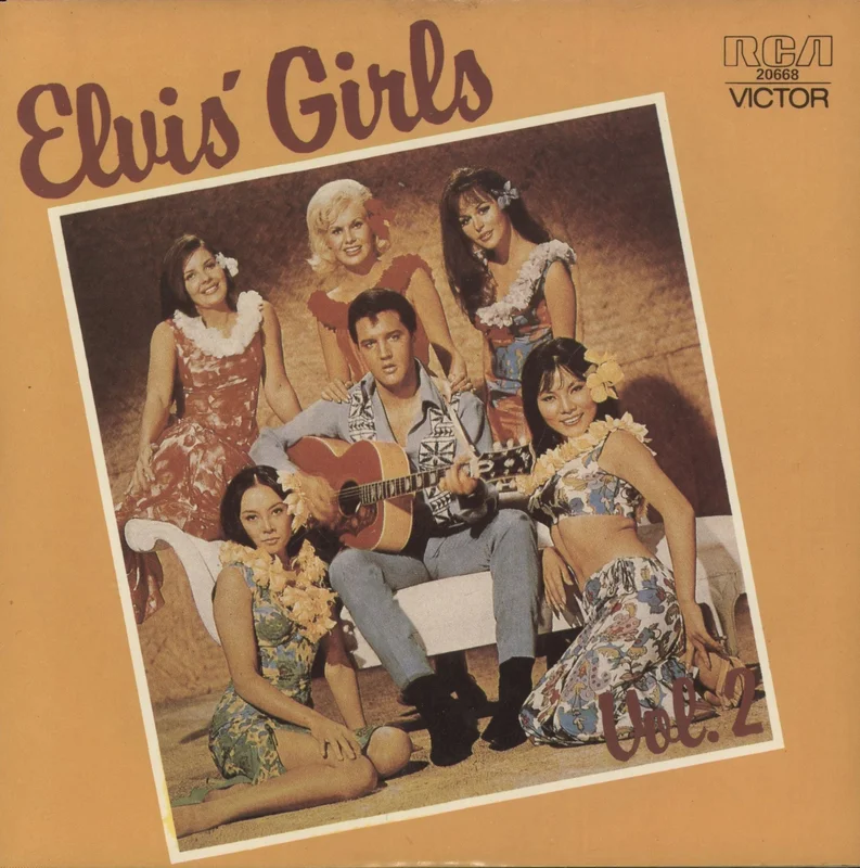 Elvis Presley Elvis Girls - Gold Label Australian 7" vinyl