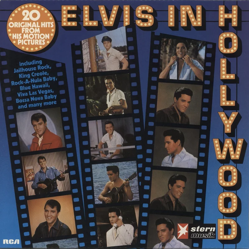 Elvis Presley Elvis In Hollywood German Vinyl LP