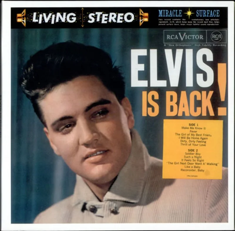 Elvis Presley Elvis Is Back! Danish 2-CD album set