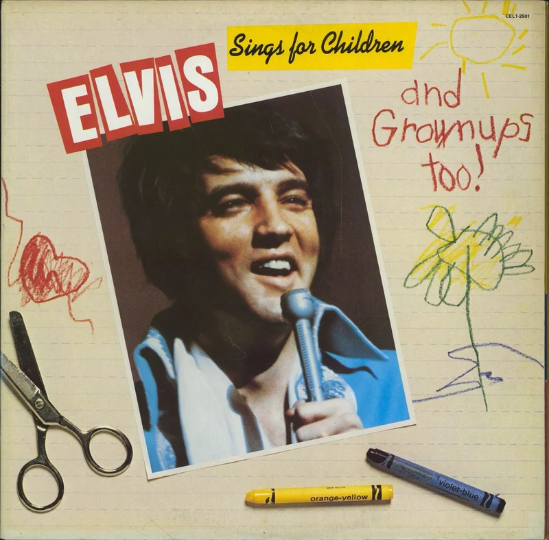 Elvis Presley Elvis Sings For Children And Grownups Too! Canadian Vinyl LP