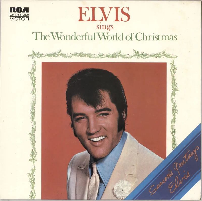 Elvis Presley Elvis Sings The Wonderful World Of Christmas German Vinyl LP